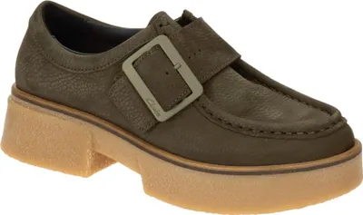 Produktbild von Clarks Plateau Slipper Damen 32303432333939 Oliv 39 EU