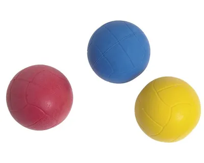 Produktbild von Karlie Moosgummiball 1 Stck. farblich sortiert, Größe:ø 6 cm