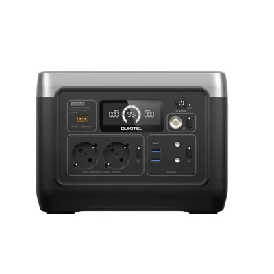 Produktbild von OUKITEL P1001E Powerstation 1000Wh LiFePO4 Solargenerator 300W (600W Spitze) mobiler Stromspeicher, 2x 230V Steckdose & USB-C PD 36W für Camping