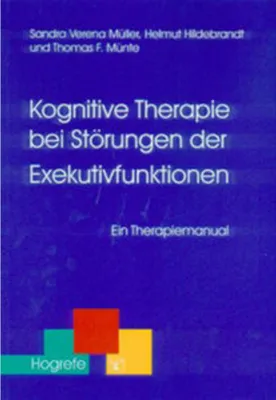 Produktbild von Kognitive Therapie bei Störungen der Exekutivfunktionen