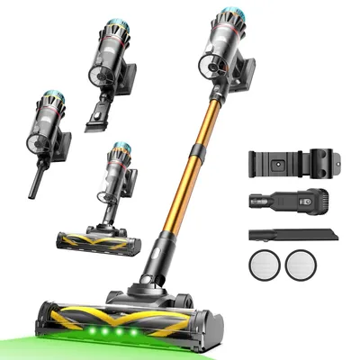 Produktbild von Vactidy  V14 Pro Akku-Hand-und Stielstaubsauger, 80000 PA/ 600W/ 60Min, LED-Display, 6-stufiges Filtersystem