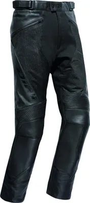 Produktbild von DIFI Oakland Aerotex wasserdichte Motorrad Leder-/ Textilhose, schwarz, 60