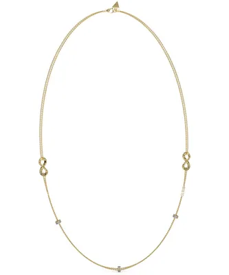 Zdjęcie produktu dla Naszyjnik damski złoty Guess nieskończoność 85 cm