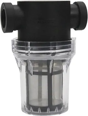 Produktbild von Famanu Wasserpumpenfilter mit Edelstahl-Sieb - für Gartenbewässerung und Poolreinigung
