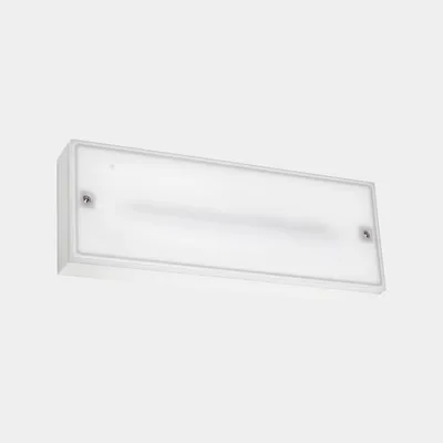 Image de LedsC4 - Applique murale LED IP65 pour l'intérieur et l'extérieur, efficacité énergétique, 2700 K-4000 K, 5 W-40 W, installation facile, blanc semi-transparent