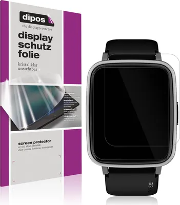 Produktbild von 2x Schutzfolie für Noise ColorFit Pulse 2 klar Displayschutzfolie Folie Display Schutz dipos