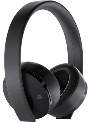 Produktbild von Sony Gold Wireless Headset + Fortnite VCH, Verkabelt & Kabellos, Gaming, 230 g, Kopfhörer, Schwarz