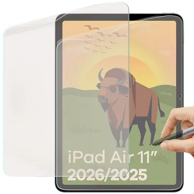 Produktbild von BIZON Glas Tab Film Sonne Apple iPad Air 13" 2024 / 13" 2025 [2 PACK]