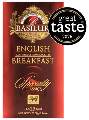 Zdjęcie produktu dla Herbata czarna Basilur English Breakfast - 25 x 2 g