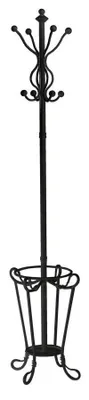 Immagine prodotto di Appendiabiti a Stelo Ø40xh180 cm in Metallo Nero