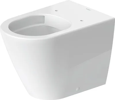 Obrázek produktu pro DURAVIT Volně stojící klozet D-Neo Otevřený splachovací okraj bílý lesklý bez WC sedátka 2003090000