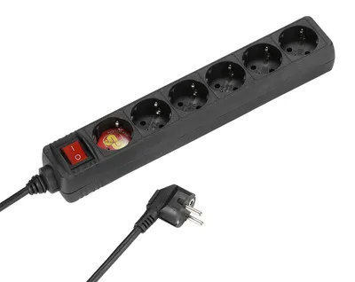 Produktbild von VIVanco™Steckdosenleiste mit 6 Schuko-Anschlüssen