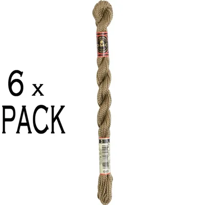 Obrázek produktu pro 6x DMC korálková příze tloušťky 3, 15 m, 115A/3-640, VPE