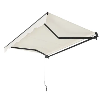 Obrázek produktu pro Markýza 300492, s výklopným ramenem, s klikou, na terasu a balkon, včetně držáku, 300 x 250 cm