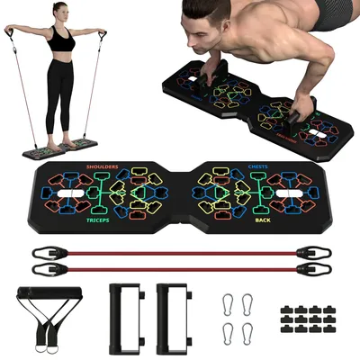 Obrázek produktu pro Multifunkční posilovací pomůcky pro posilování paží s elastickými pásy