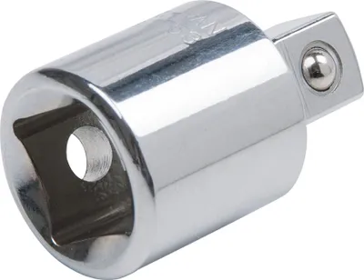 Produktbild von KS TOOLS 918.1753-E 1/2" CHROMEplus Reduzieradapter, 1/2"F x 3/8"M, auf Hänger