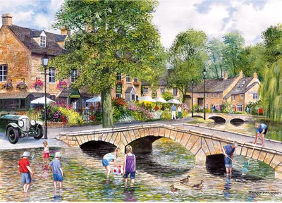 Produktbild von Gibsons Bourton on the Water (1000)