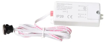 Produktbild von Ecolite PIR-Sensor, 500 W, 6 cm, Türbewegungssensor EST123-BI