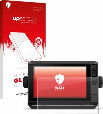 Produktbild von upscreen Schutzglas für Garmin ECHOMAP UHD2 9" Schutzfolie Panzer Folie Glas Display Schutz klar
