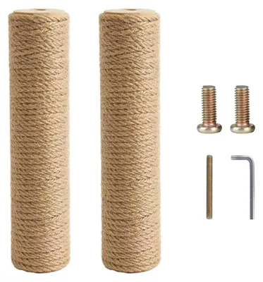 Imagen del producto de 2 rascadores para gatos con superficie texturizada