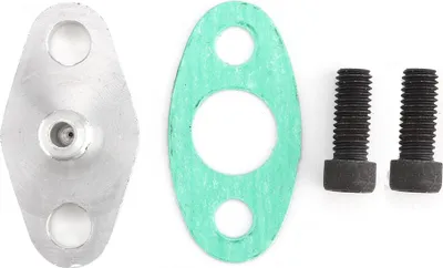 Produktbild von AN4 Turbo-Ölzufuhr-Einlassflansch-Dichtungs-Adapter-Set für T3 T4 Turbolader