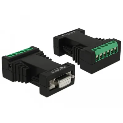 Produktbild von DeLOCK 87686, RS-232, RS-422/485, Schwarz