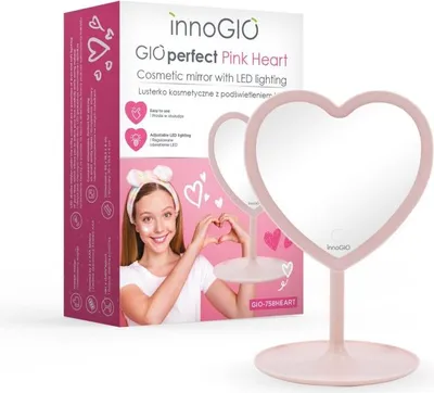 Produktbild von Kosmetikspiegel GIOperfect Pink Heart