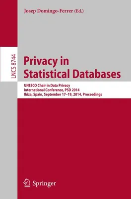 Obrázek produktu pro Privacy in Statistical Databases
