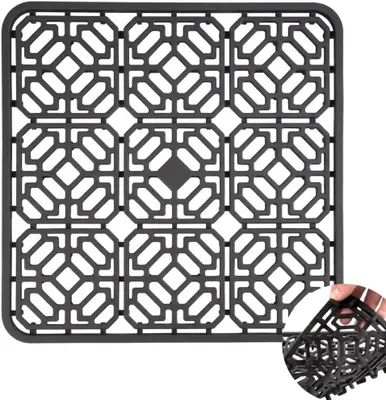 Imagen del producto de Alfombrilla de silicona antideslizante, 30 x 30 cm, protectora, para cubiertos y vajilla