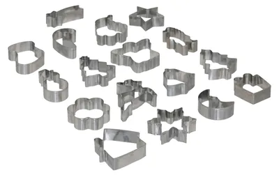 Produktbild von Weihnachtsausstechformen, 18er-Set