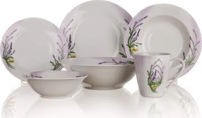 Produktbild von teller tief 21,6cm LAVENDER Porzellan