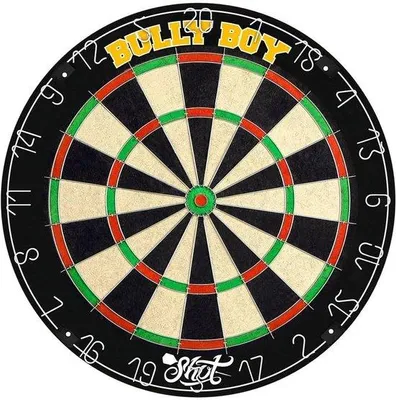 Produktbild von Famanu Dartboard Hochwertig - Für Wettbewerbe geeignet