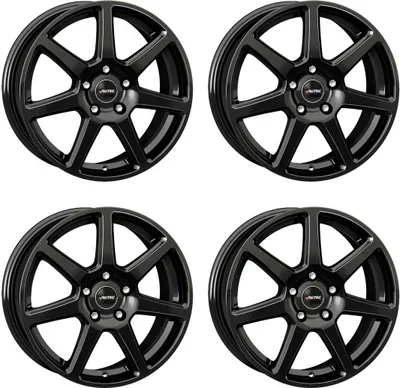 Immagine prodotto di Ruote Autec TALLIN 6.5x15 ET 38 4x98 Nero 4-TL6515384023333 compatibili con Fiat 500
