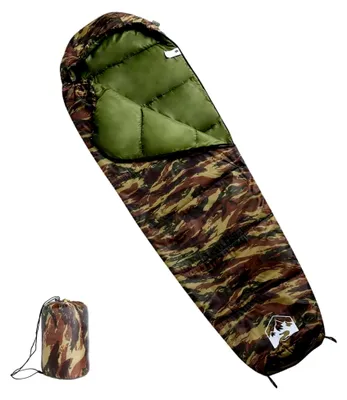 Produktbild von Mumienschlafsack für Erwachsene für 3 Jahreszeiten beim Camping, Reisen und Outdoor-Aktivitäten