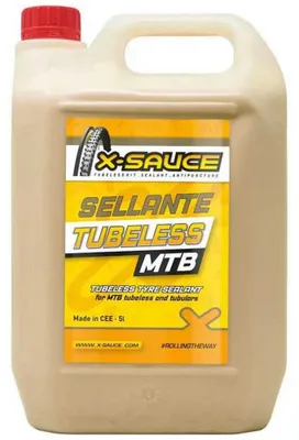 Produktbild von X-sauce Mtb Tubeless Dichtmittel 5l Golden  Golden One Size