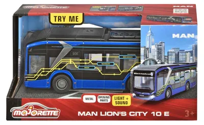 Produktbild von Elektrischer Spielzeugbus MAN Lion's City 10 E mit Licht und Sound