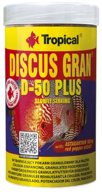 Image de Discus Granulat D-50 Plus (250 ml)