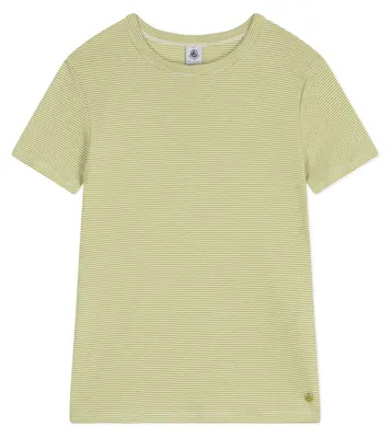 Productafbeelding van Dames T-shirt van katoen, met korte mouwen, gestreept