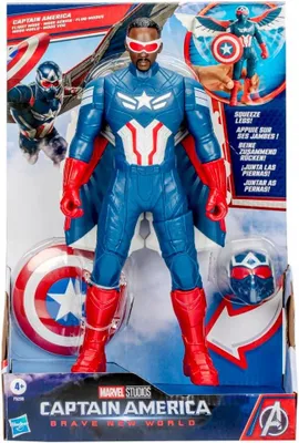 Obrázek produktu pro Figurka Marvel Avengers Captain America Brave New World s příslušenstvím