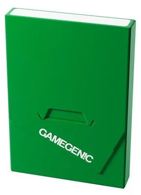Produktbild von Gamegenic Kartenbox Cube Pocket 15+ grün - Kartenhalter für Sammelkarten