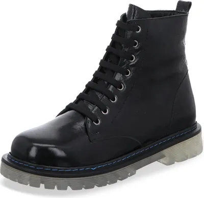 Produktbild von Gemini Damen Lack Schnürboot schwarz Größe 37