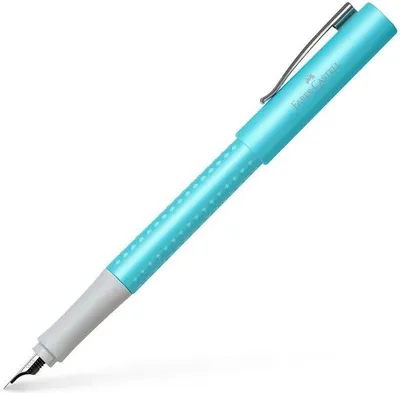 Produktbild von FABER-CASTELL Füllhalter GRIP Pearl Edition türkis F