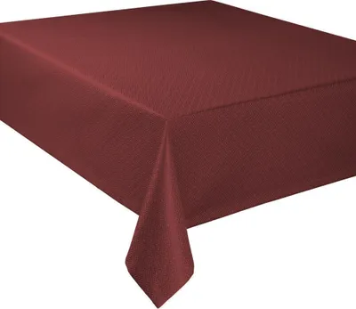 Produktbild von Curt Bauer Damast-Tischtuch Riga 3947 Farbe rubin Größe 130x200