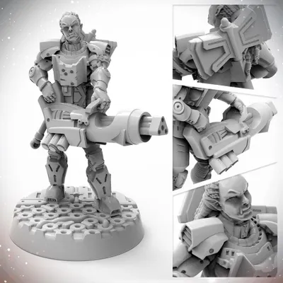 Produktbild von Starfinder-Halborc-Soldat