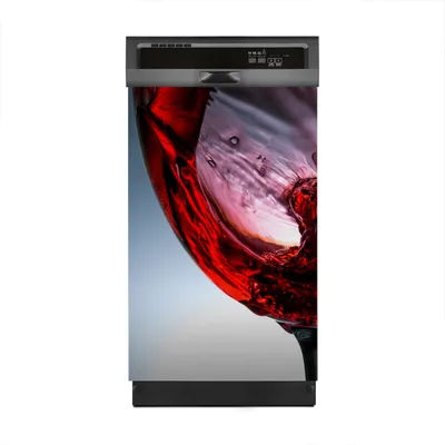 Produktbild von Magnete Dekorative 45x70 cm Küche Magnetmatte Spülmaschine - Wein wird eingeschenkt
