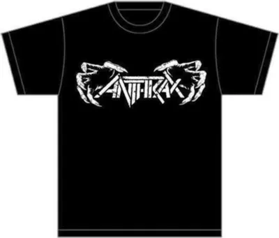 Produktbild von Anthrax Tod Hände Herren schwarz T-Shirt: Medium