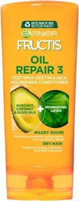 Zdjęcie produktu dla Garnier Fructis Oil Repair 3 Odżywka wzmacniająca do włosów suchych i łamliwych 200 ml