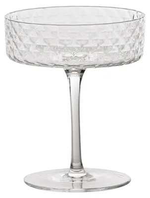 Zdjęcie produktu dla Zestaw 4 kieliszków o pojemności 25 cl do koktajli i aromatycznych win, szkło, elegancki design - Zafferano Wyprodukowano we Włoszech