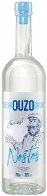 Produktbild von Ouzo Nostos 38% 0,7l