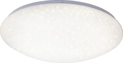 Produktbild von LED Deckenleuchte mit Sternendekor Deckenlampe 24W Ø 49cm Weiß Briloner
